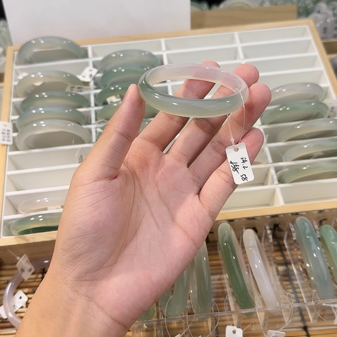 手镯玛瑙/玉髓未镶嵌圈口54.2