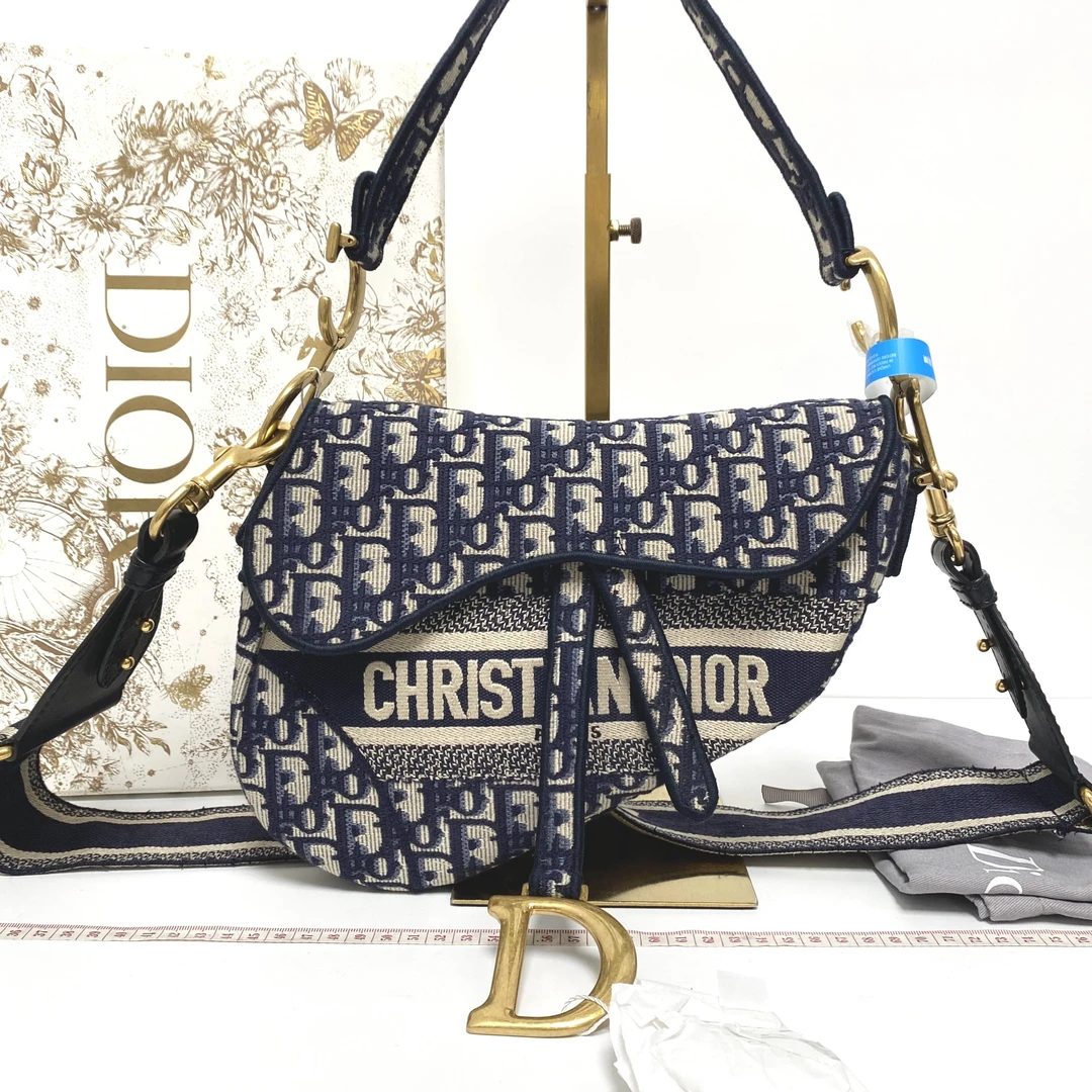 95新 DIOR/迪奥 丁丁专属 迪奥马鞍包 FA864