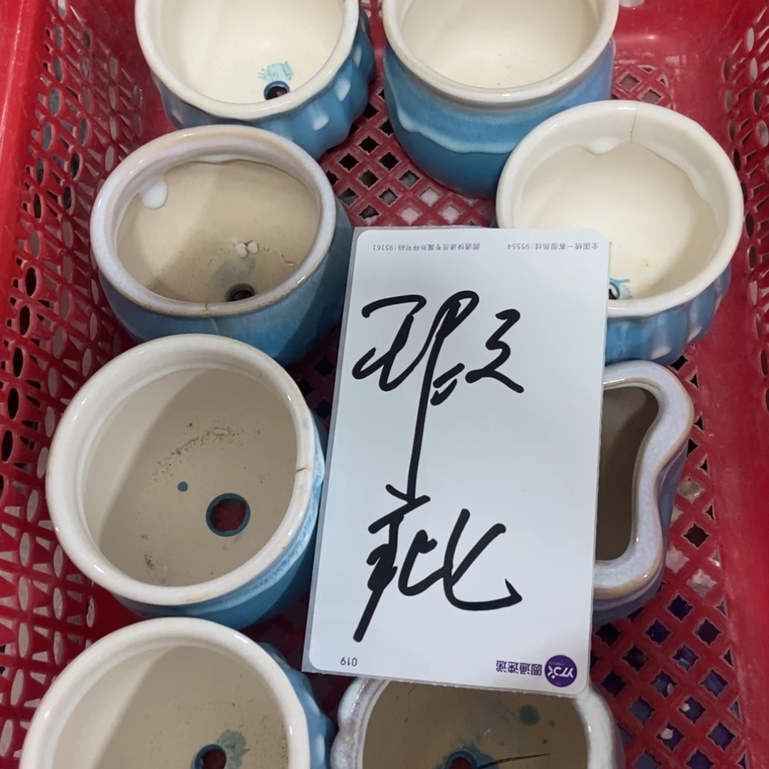 红陶高温陶瓷花盆