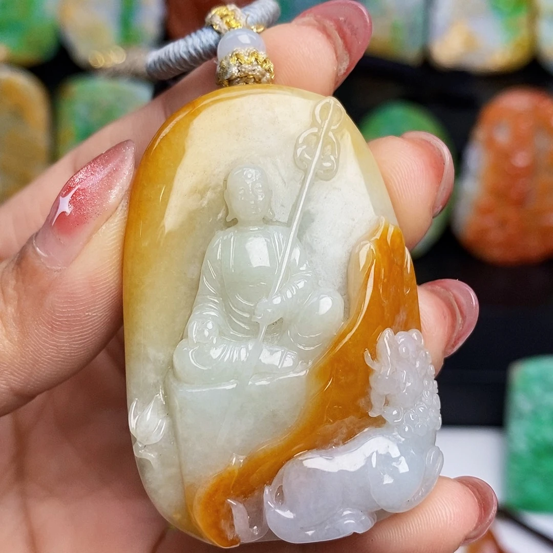 光***明定制翡翠未镶嵌翡翠A货一物一证