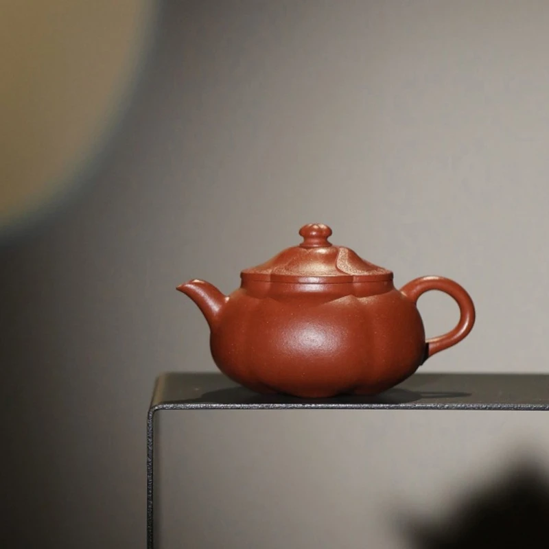 老王茶客厅×九瀚艺术 | 赋梅 黑骨烧 库藏大红袍 125cc 筋纹器