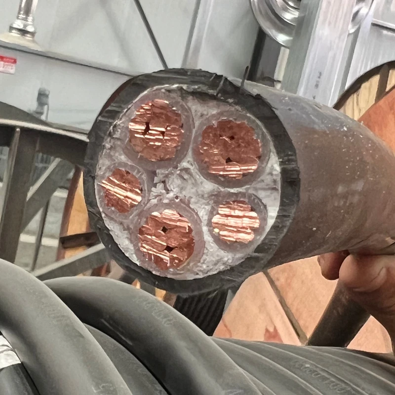 国标铜芯2、3、5芯2.5/4/6/10平方三芯汽车充电桩专用电缆线