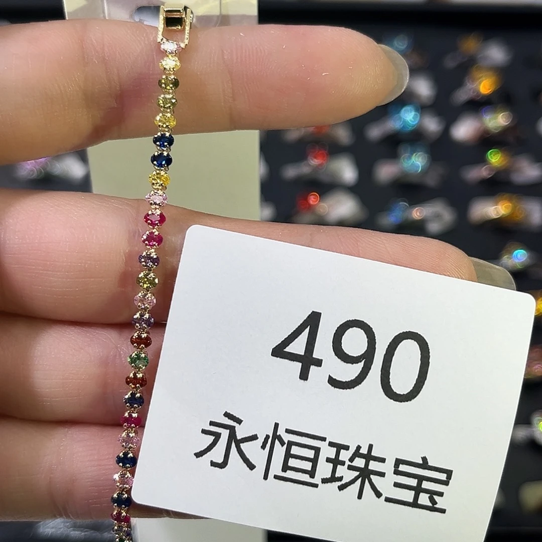 莫桑石非金属490手链