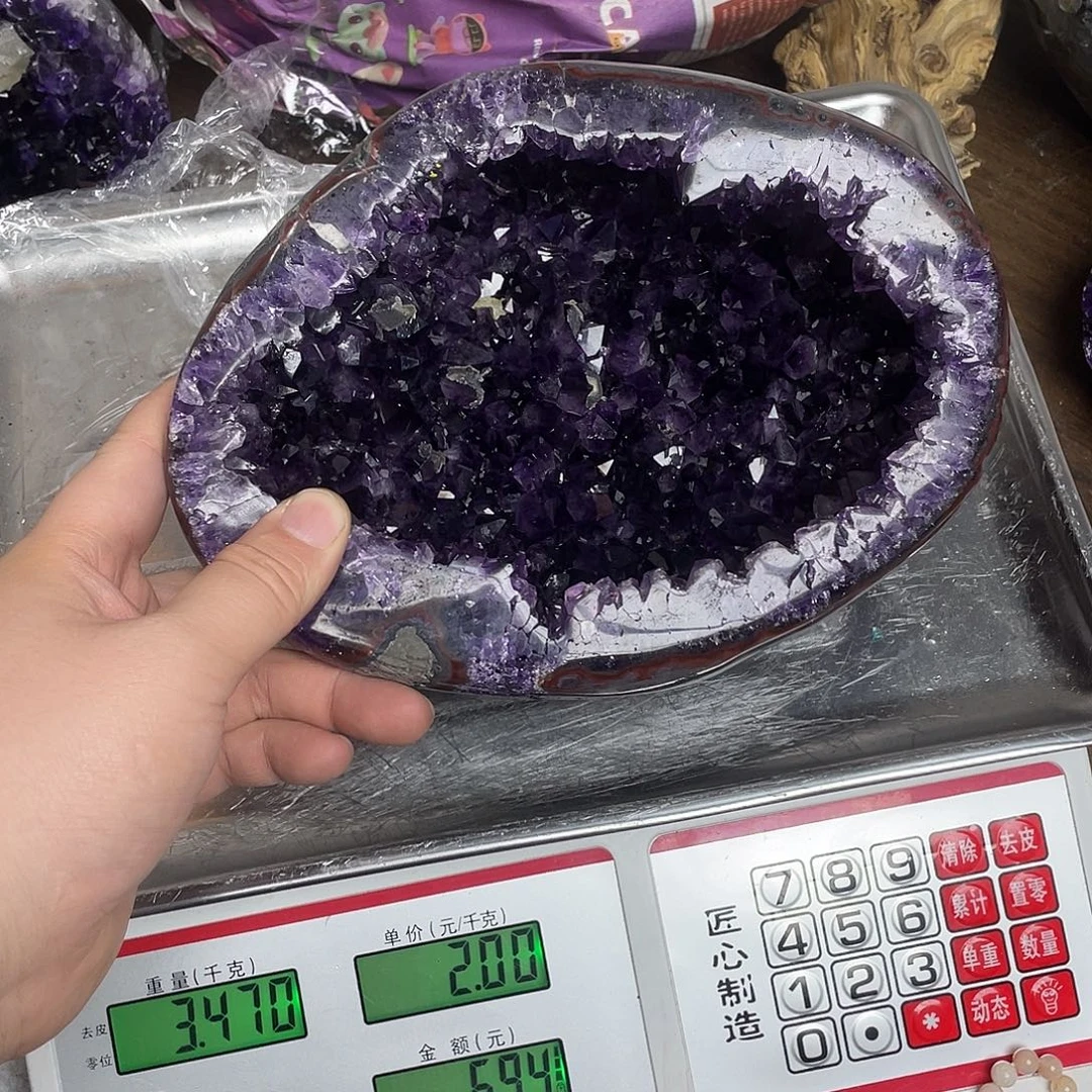 冠***二未镶嵌大型摆件（非配饰）紫晶
