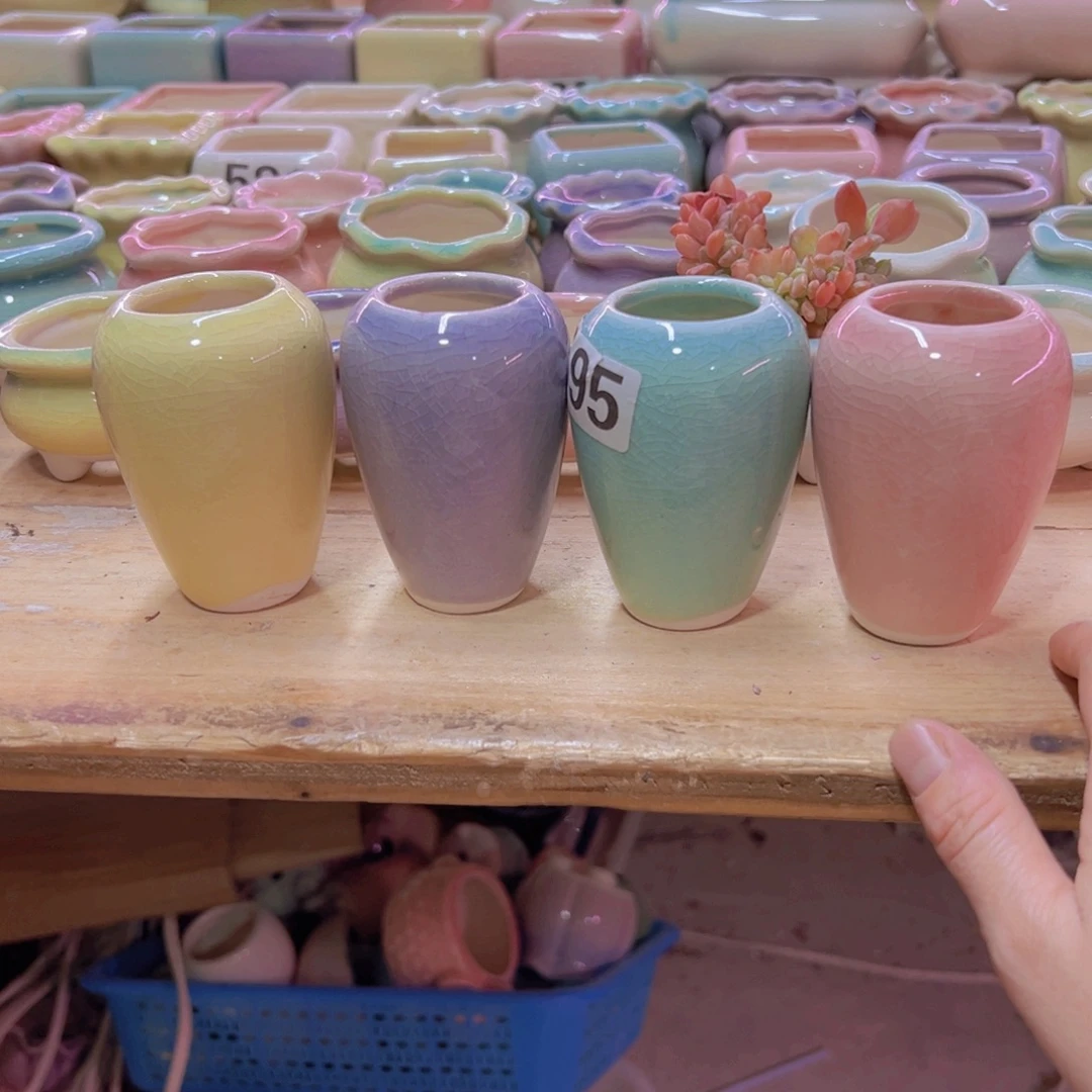 陶瓷花盆当场凑满12包邮