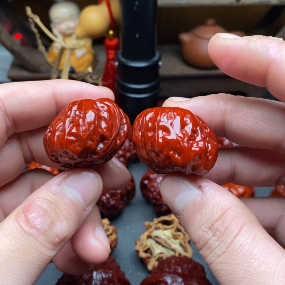 吊坠文玩核桃一帆风顺