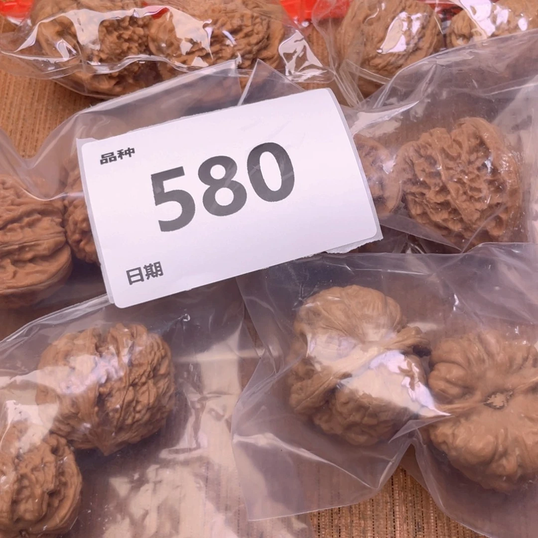 文玩核桃把件580号6对带练手蛙