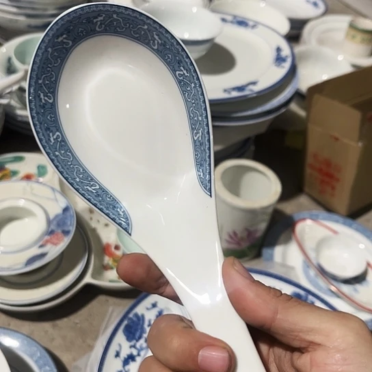盘勺一个陶瓷陶瓷
