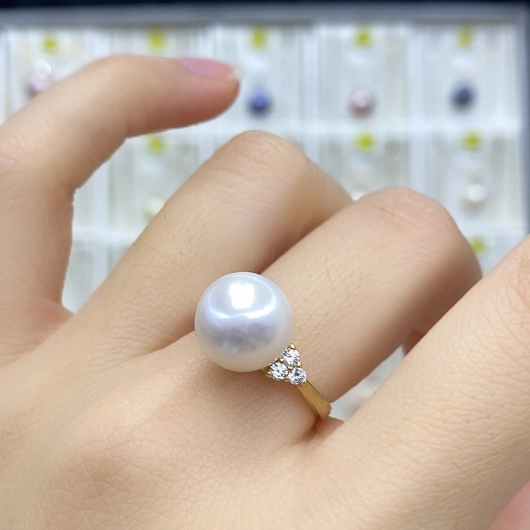 淡水珍珠吊坠(赠链)合金