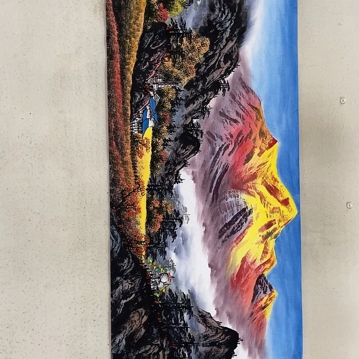 国画国画作品集的故事