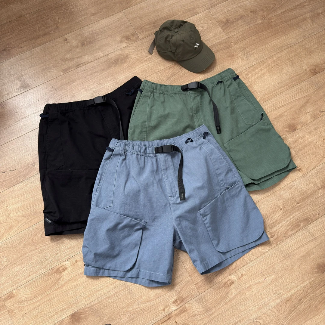 Kaqi Dashu  25SS ~夏季 户外工装休闲大口袋工装短裤-2501019