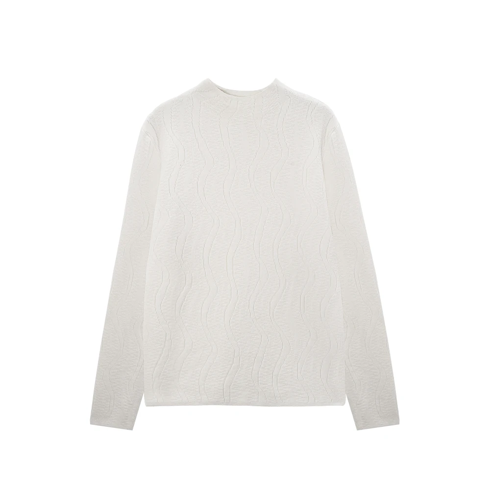 【bobo专属】 10300：2024新款一体绒半高领毛衣加绒加厚打底衫