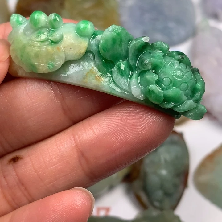 火***火未镶嵌定制翡翠翡翠
