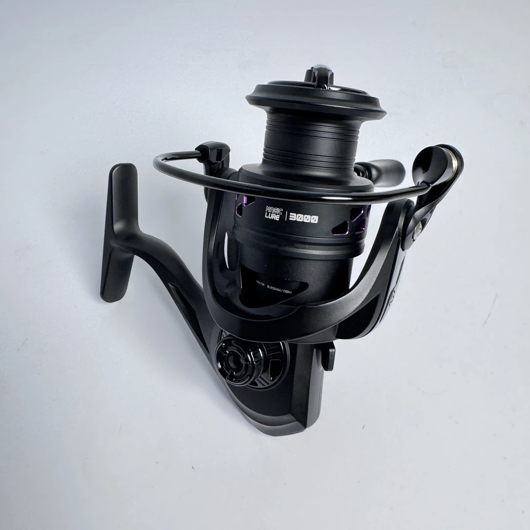 【小师妹破价】幻小黑泛用远投纺车轮全金属斜口线杯左右手互换