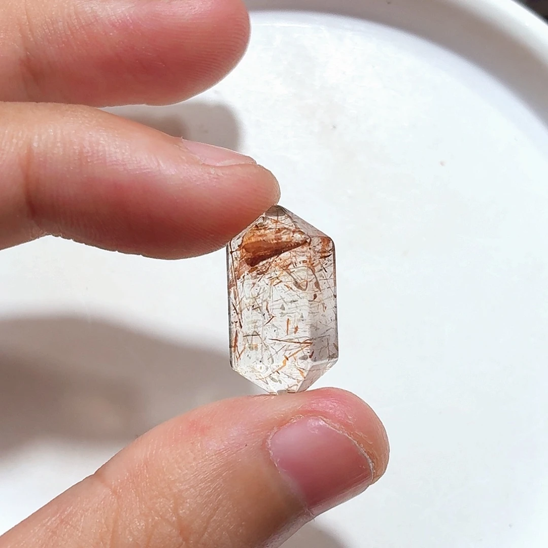 未镶嵌珠宝半成品水晶黑金超