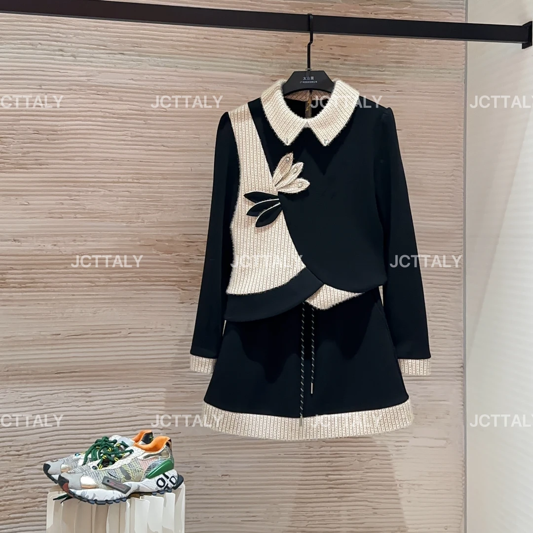 【宠粉价】（加绒）女装法式休闲风极简风轻奢气质工装时尚套装TZ-893