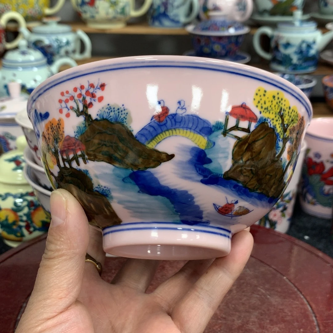 摆件景德镇陶瓷 碗 杯盘 碟 壶 各种…