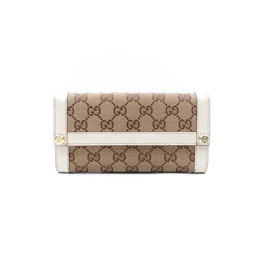 95新 GUCCI/古驰 长款钱包/T10156051