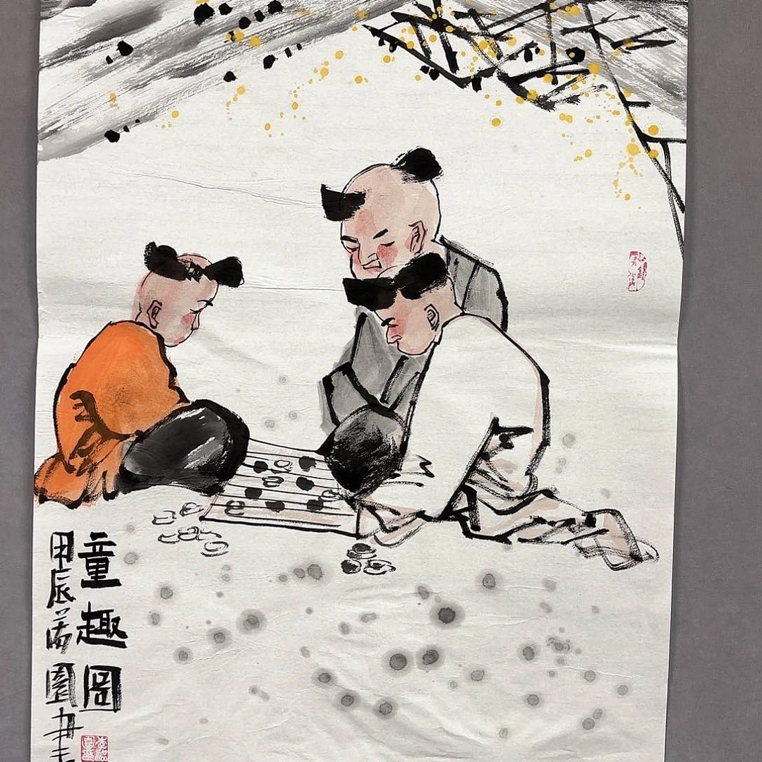 国画国画纯手绘作品请放心去藏