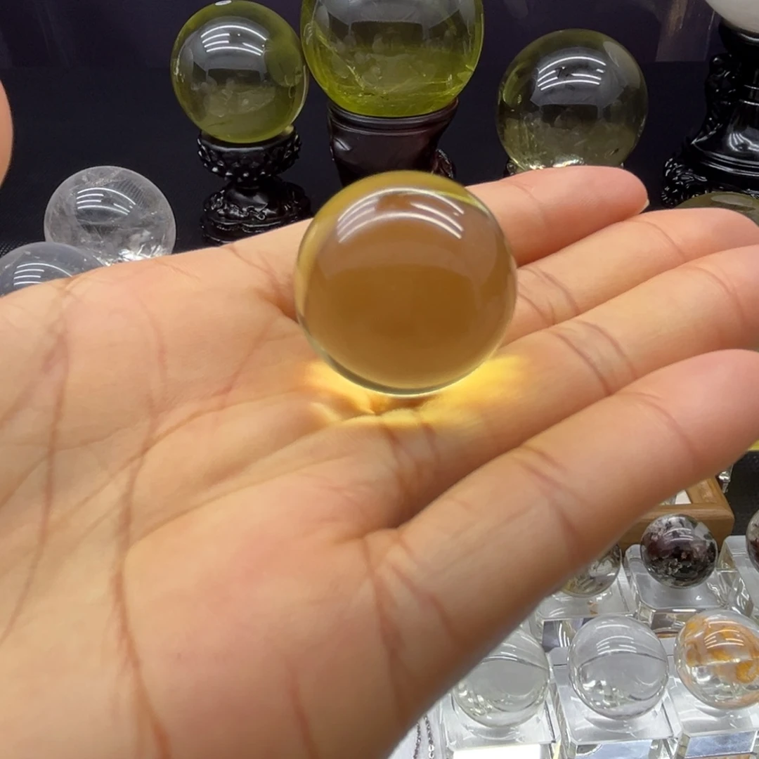 水晶未镶嵌珠宝半成品2.6公分