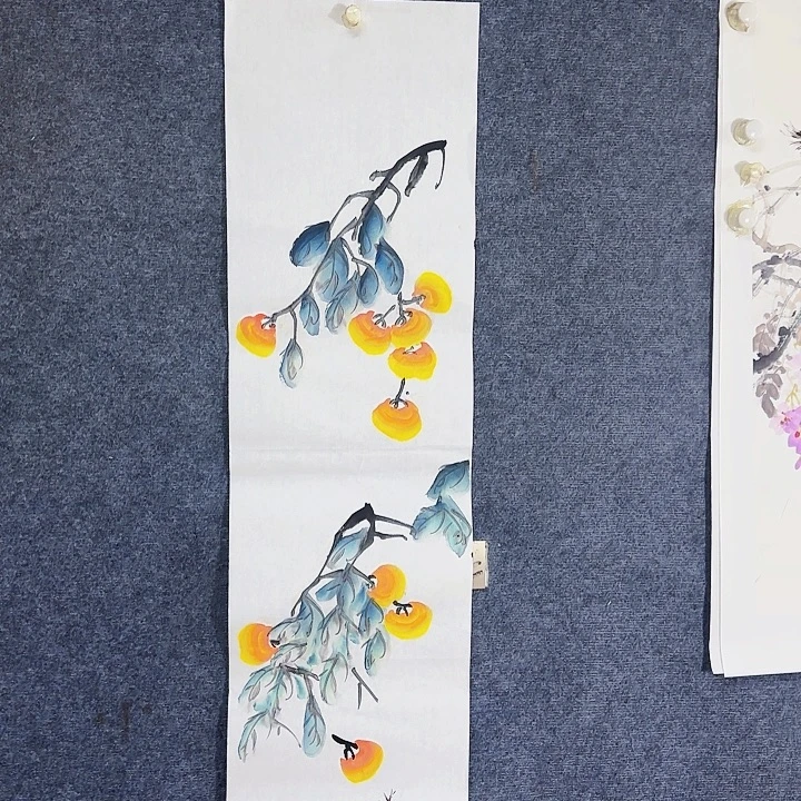 国画国画花鸟画作品