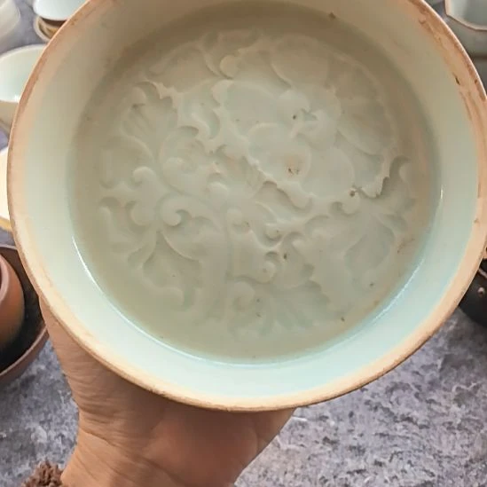陈***甸瓷片湖田窑洗一个全品