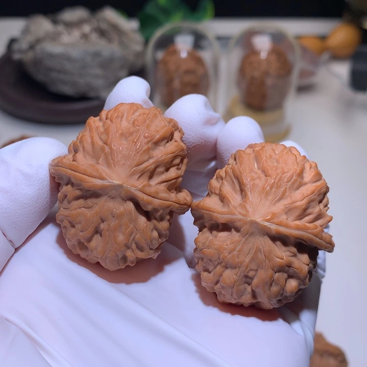 把件文玩核桃黄松峪元宝