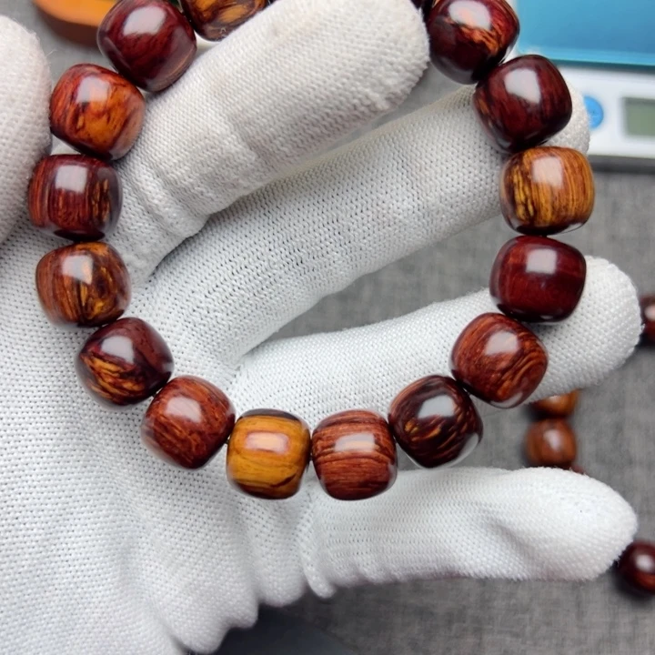 山***客木海南红降12×13老型瑕疵