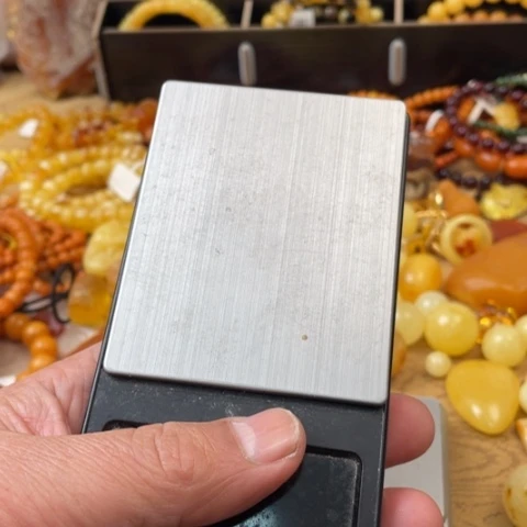 手链琥珀未镶嵌吊坠