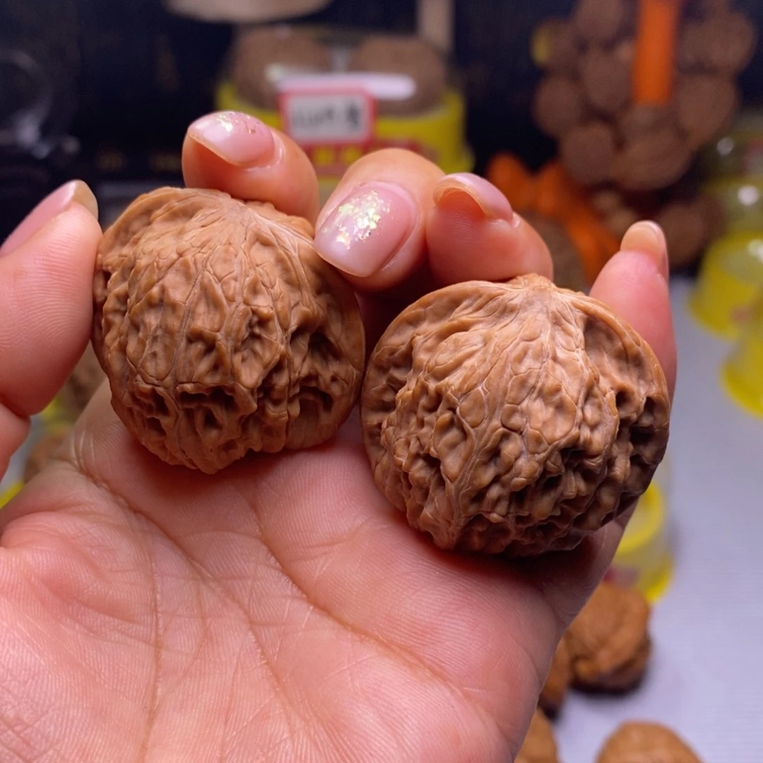 把件文玩核桃08山地磨38尺全品