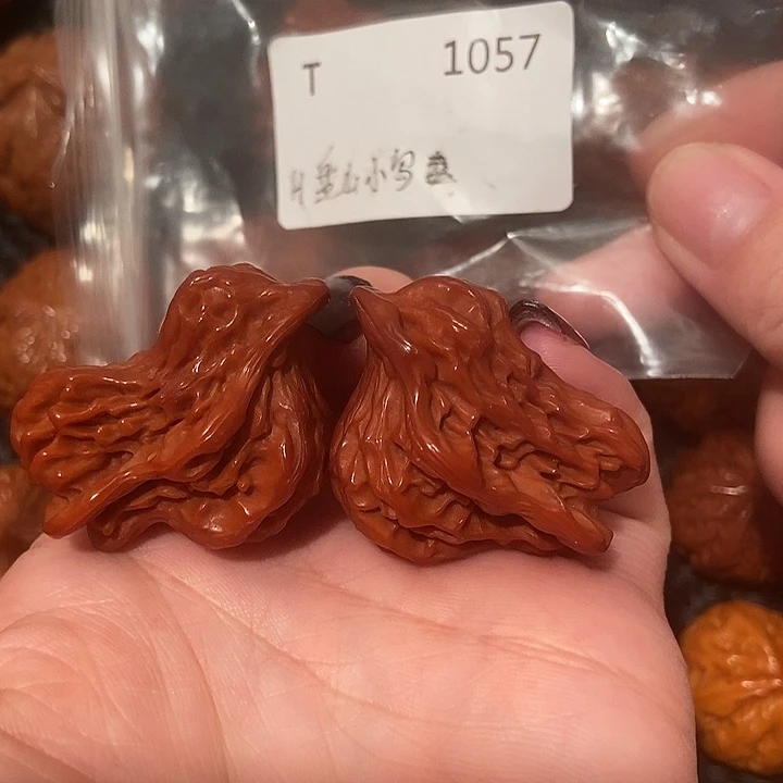 吊坠文玩核桃盘山小鸟