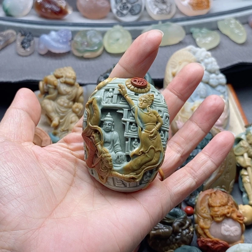 【闪购商品】未镶嵌吊坠定制石英质玉