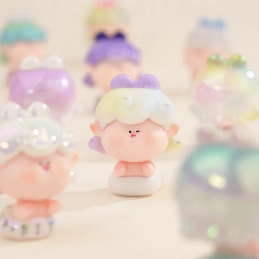 【代拆】阿玛莉莉丝小蛇可爱萌粒 潮玩摆件