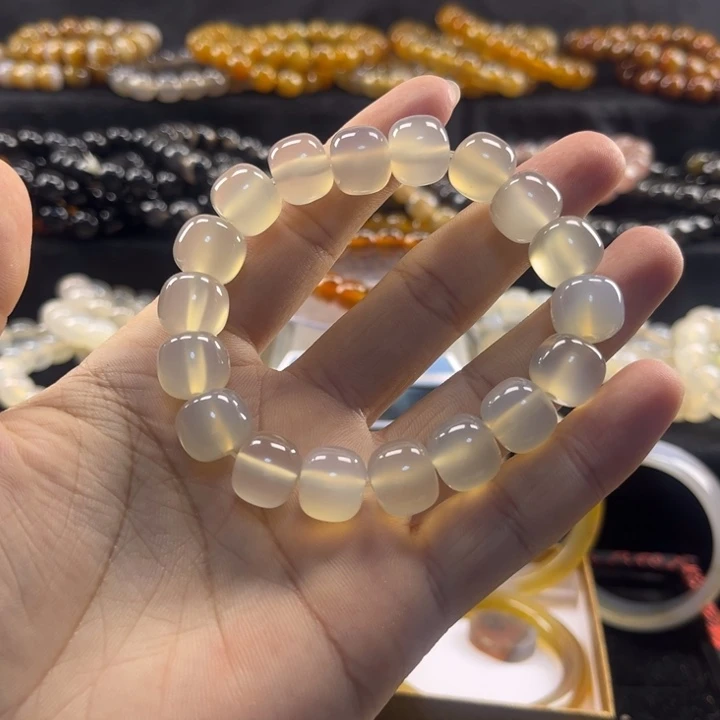 玛瑙/玉髓合金手链