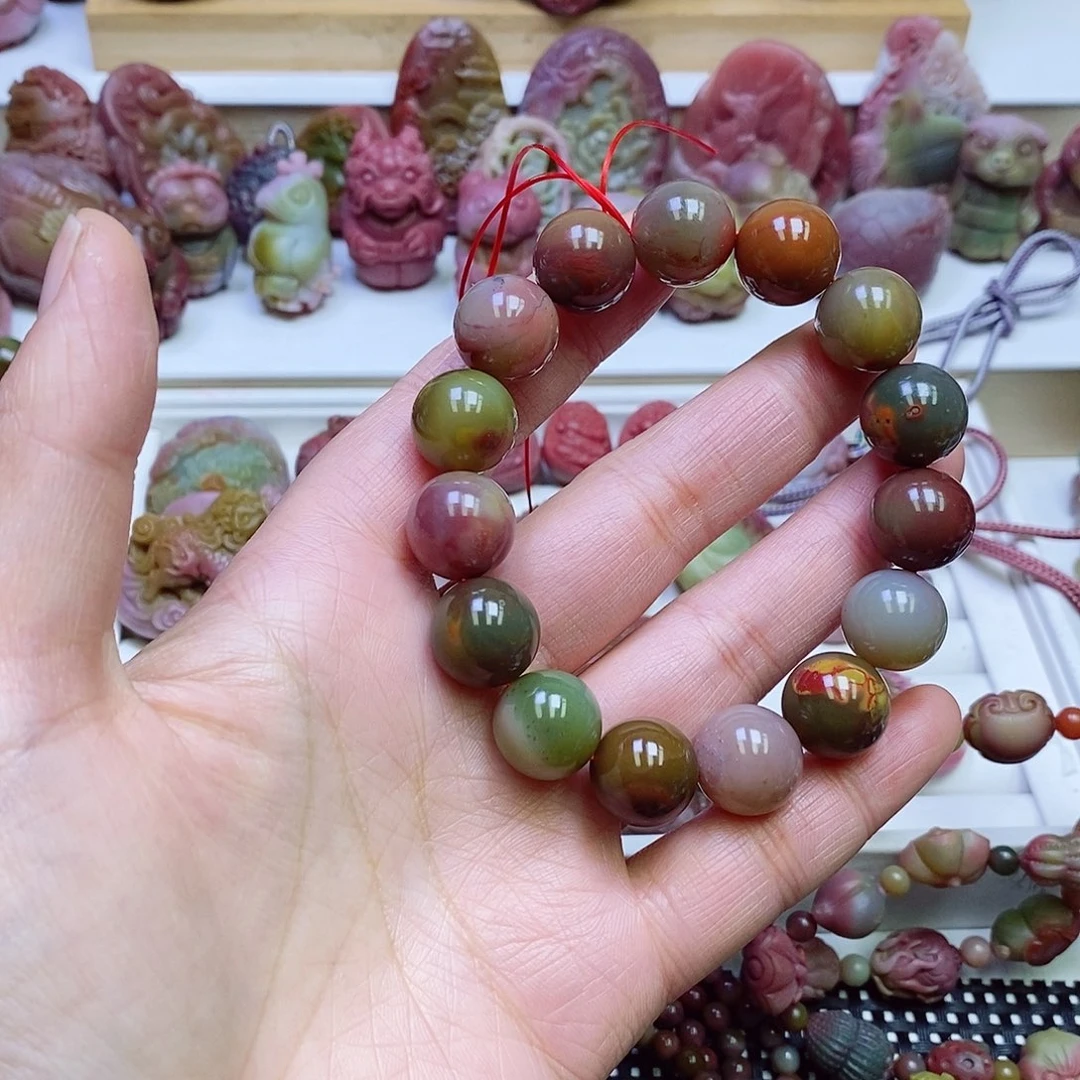 玛瑙/玉髓盐源玛瑙手链未镶嵌