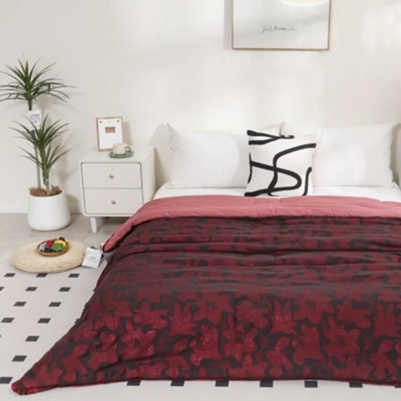 M【月下百合】 200*230cm金离子恒温保暖被