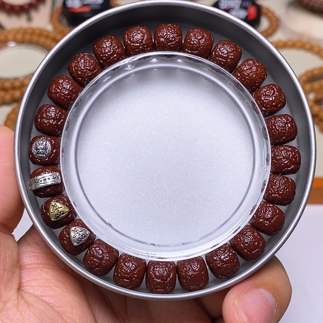 手串猴头核桃牛油膏机刷四标饕餮尺寸10+全品