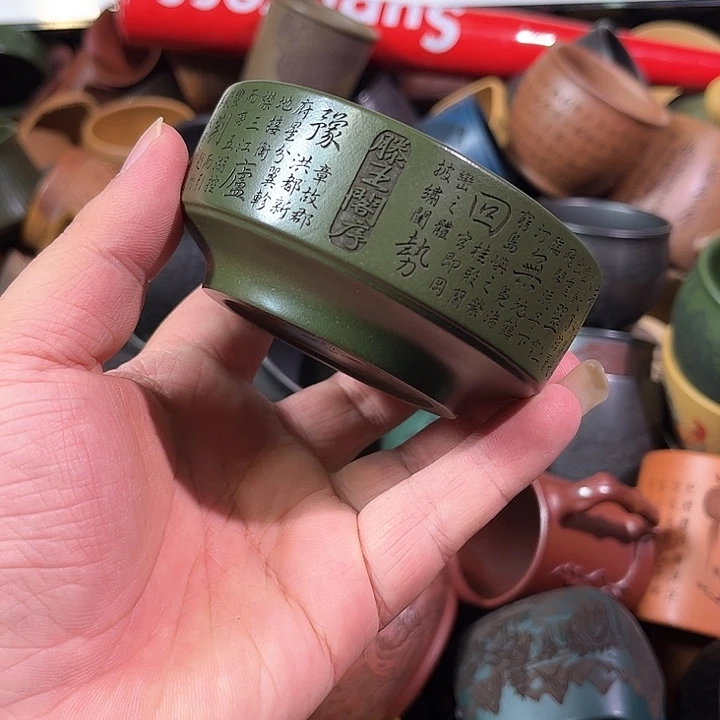 茶杯紫砂全手工紫砂主人杯