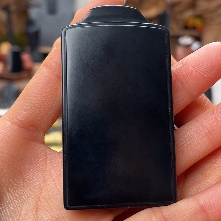 和田玉（墨玉）未镶嵌吊坠(不含链)82克羊脂级