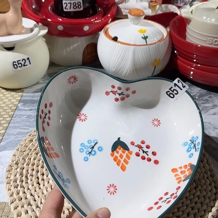 瓷微瑕陶瓷满15包邮6512