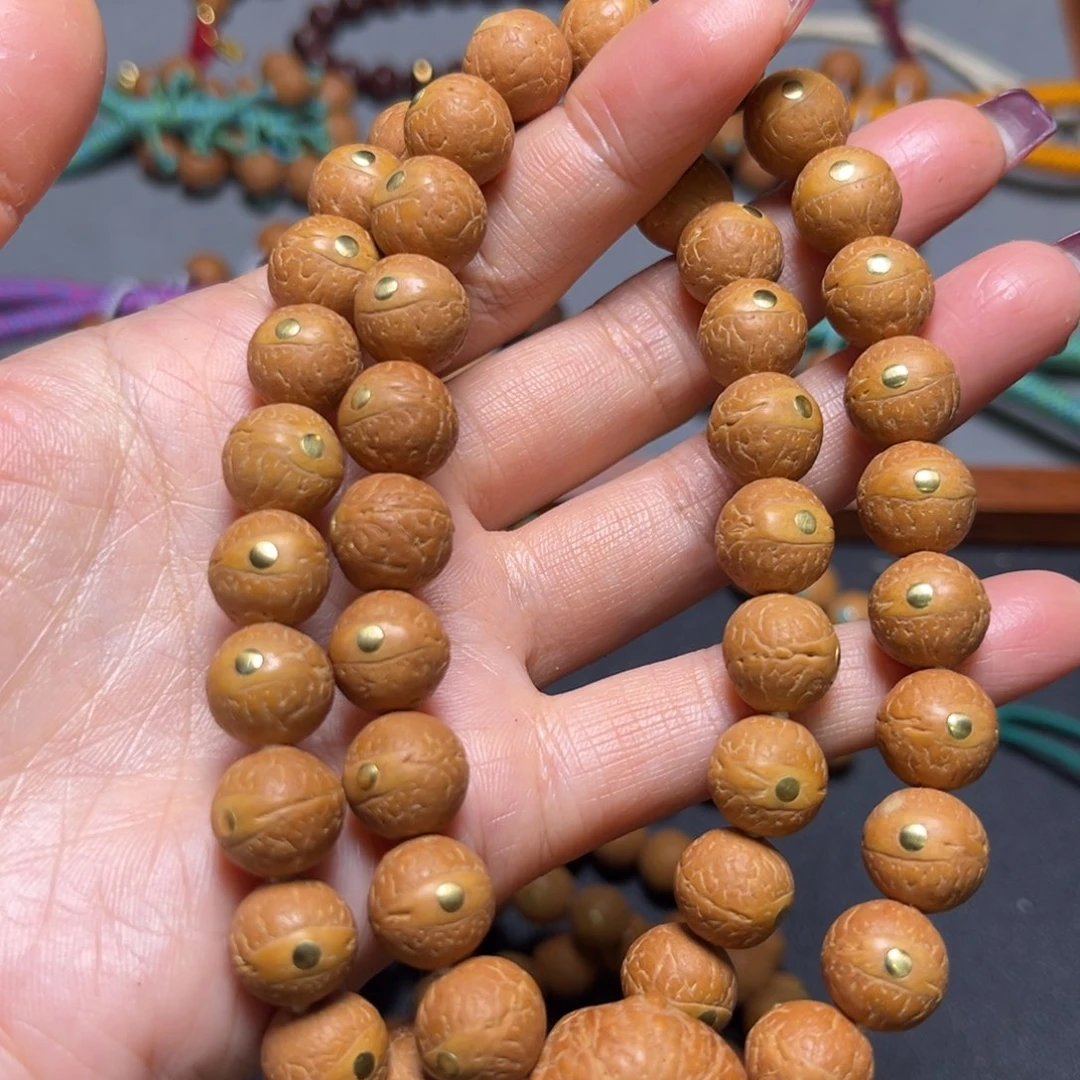 吊坠凤眼菩提11.5mm2025精品铜钉手串