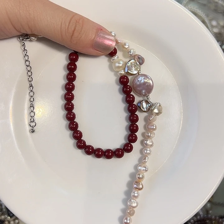 未镶嵌淡水珍珠耳饰?*