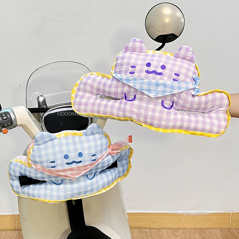 电动车防撞垫通用可爱卡通电瓶车儿童座椅护头枕防碰头神器软包垫