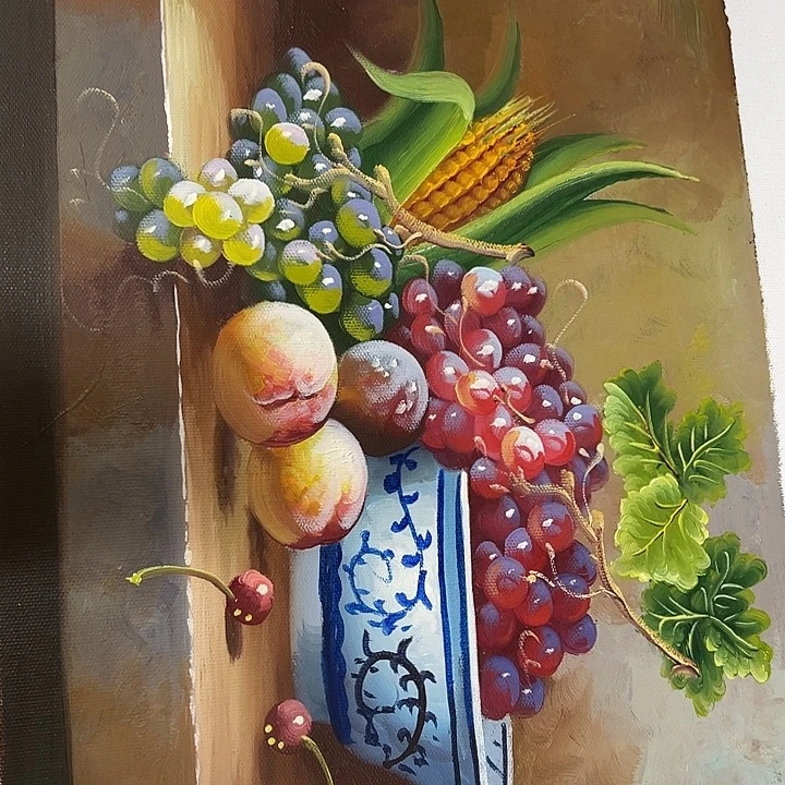 油画好喜欢影子一影子我