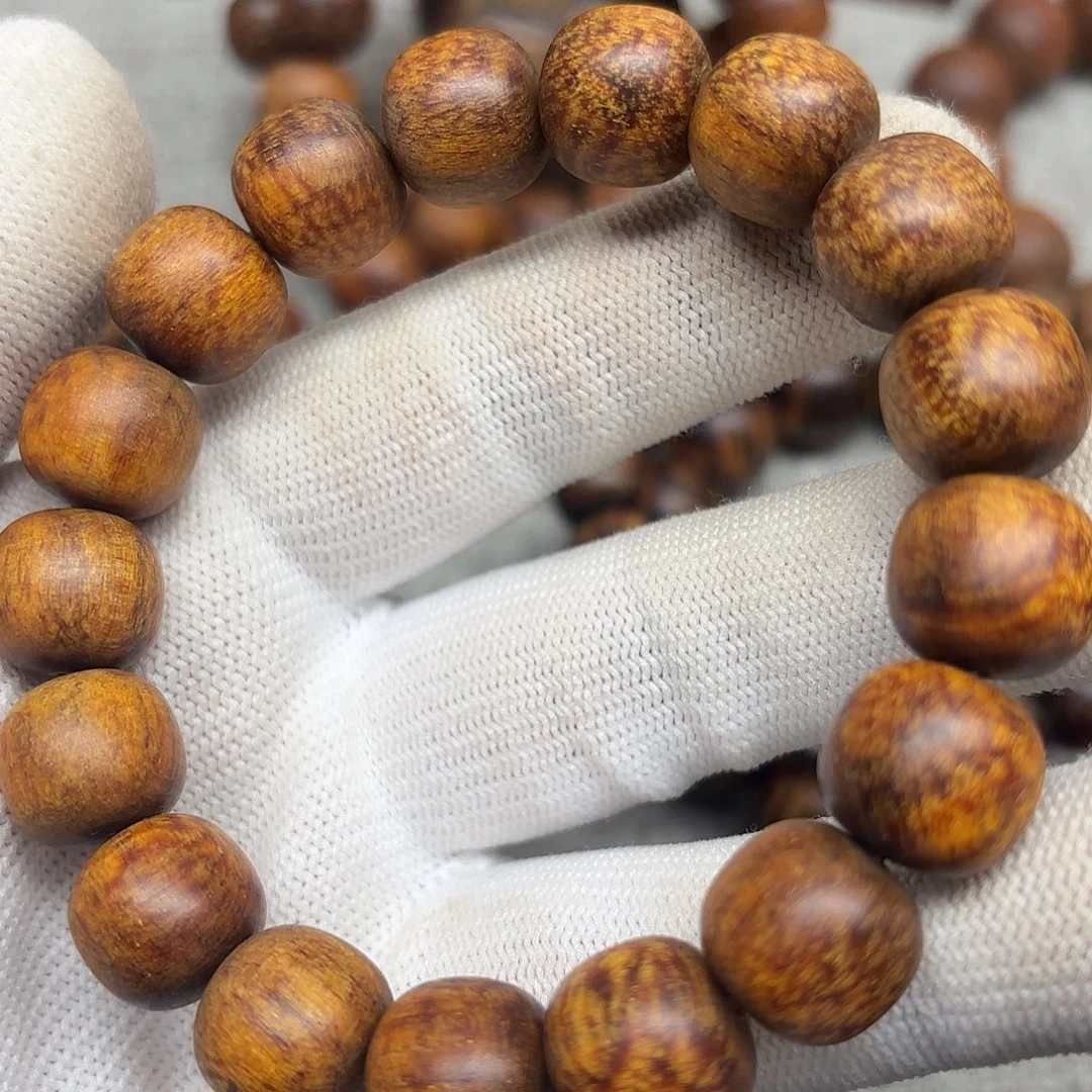 贡木印贡手链1213雪花半面