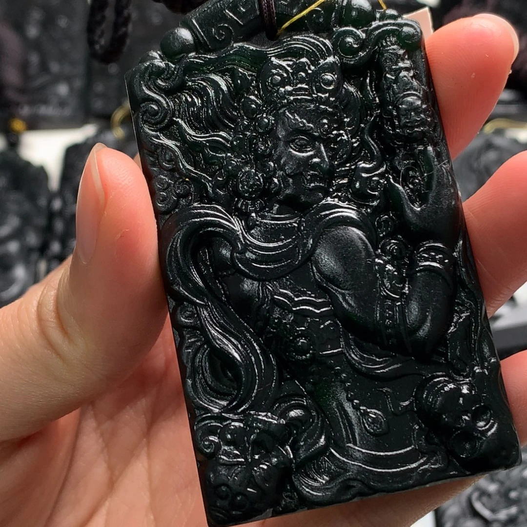 天然a货钢琴黑挂件