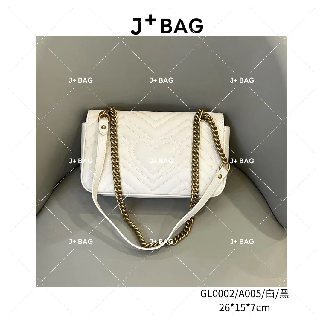 A005/马尔蒙中号26金扣简家时袋轻奢女士单肩包斜挎包
