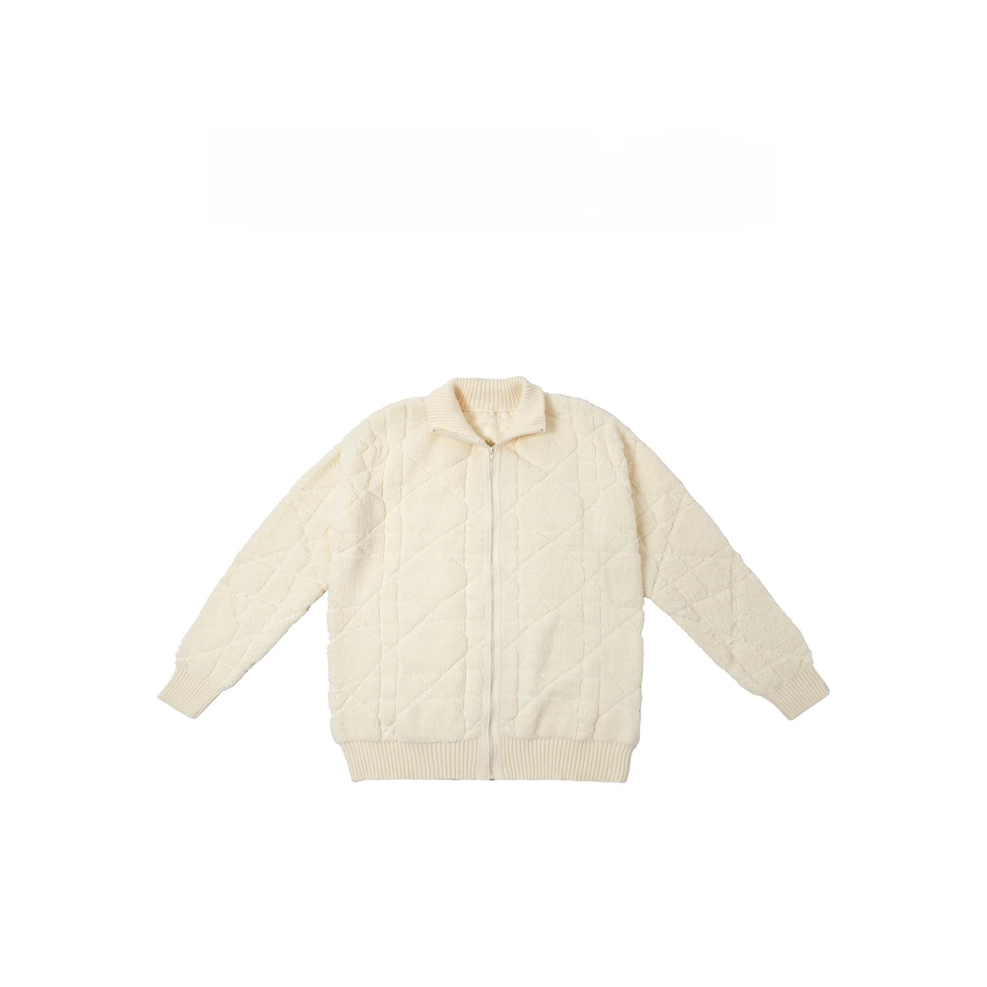 618-JIM 秋冬新款藤格纹高级感亲肤柔软翻领毛衣 311