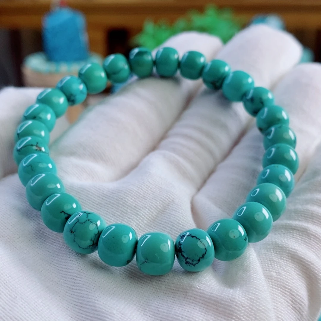 绿松石未镶嵌配饰静**慧