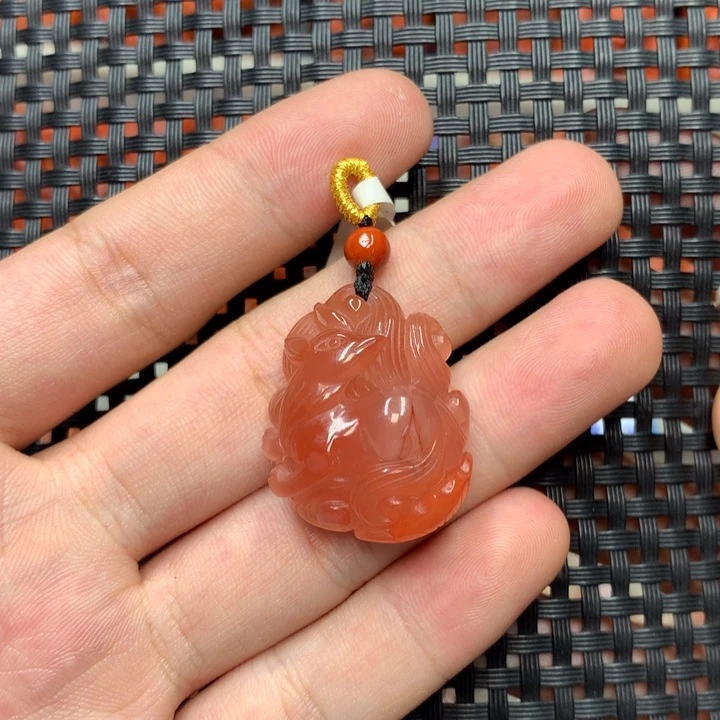 吊坠(不含链)未镶嵌南红玛瑙